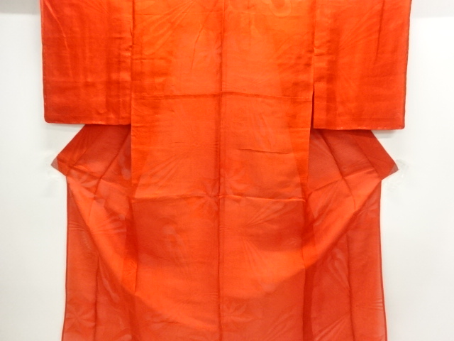 Japanese Kimono / Chirimen Kinsha Combined weave